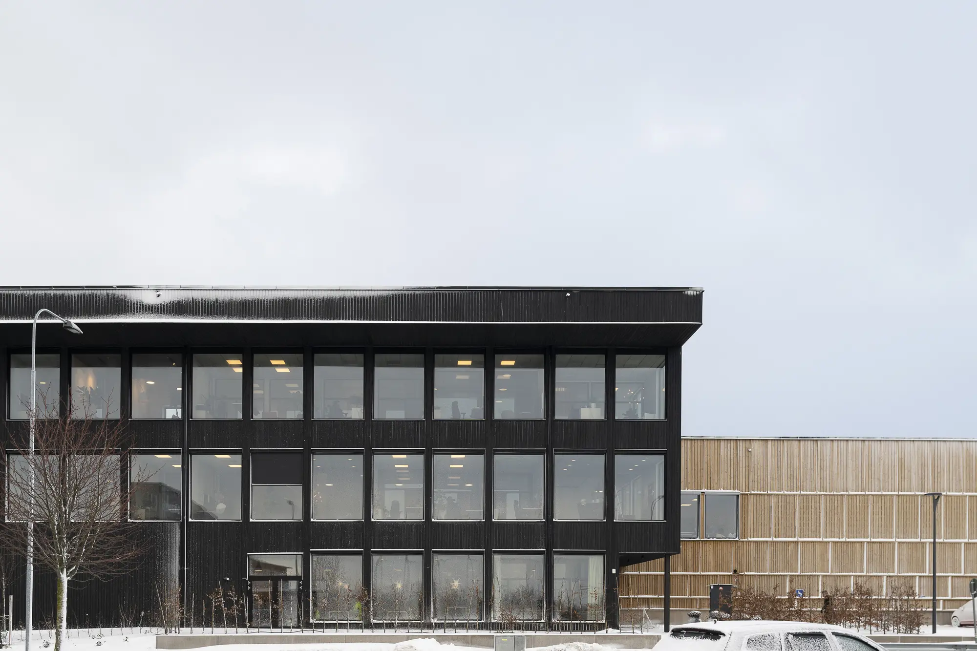 Timmergarden np nilsson huvudkontor foersloev vistorp utisda sno vinter